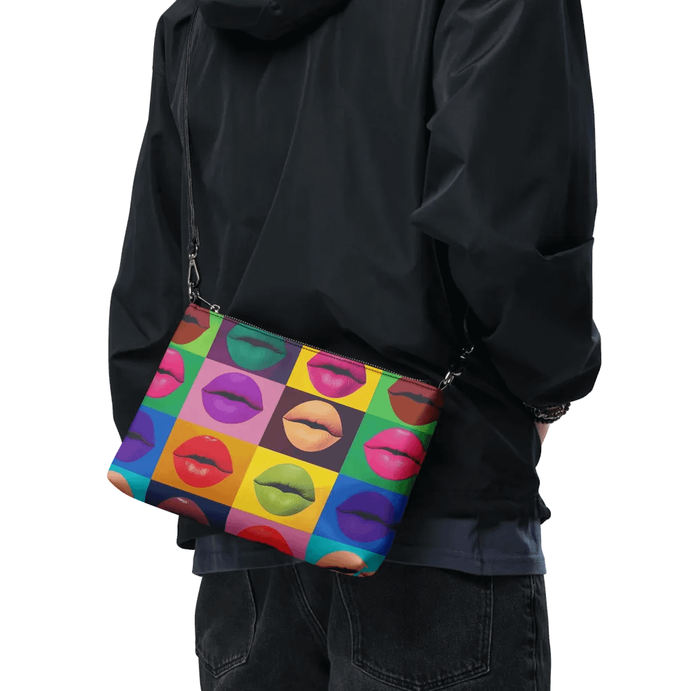 Pop Art Lips Crossbody Bag product image (9)