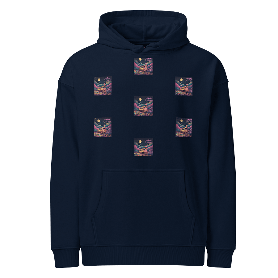 Metros y Murciélagos Unisex Organic Relaxed Hoodie product image (6)