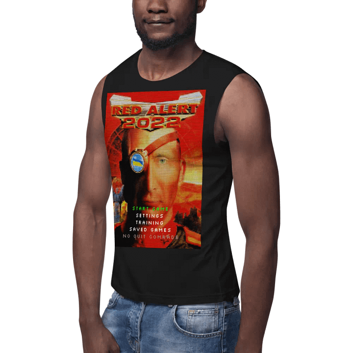 Red Alert 2022 (Putin and Conquer) Bella+Canvas Muscle Tank product image (2)