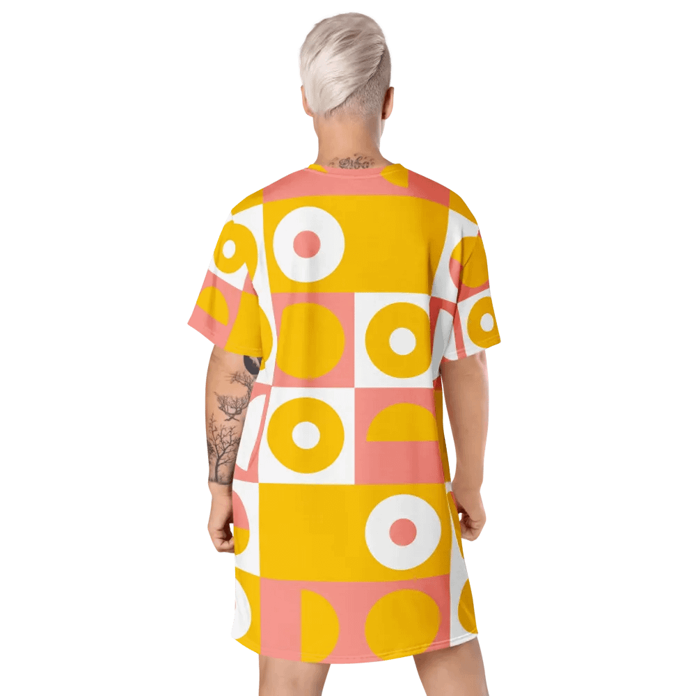 Circular Cascade T Shirt Dress product image (9)