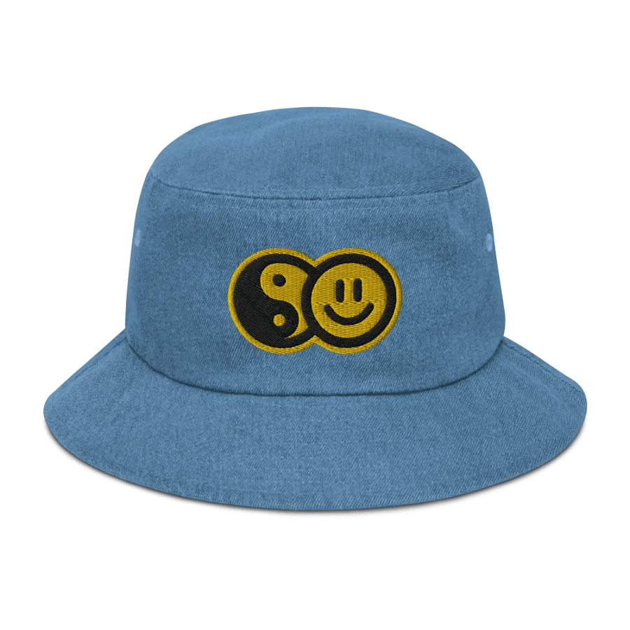 Happy Yin-Yang Denim Bucket Hat product image (14)