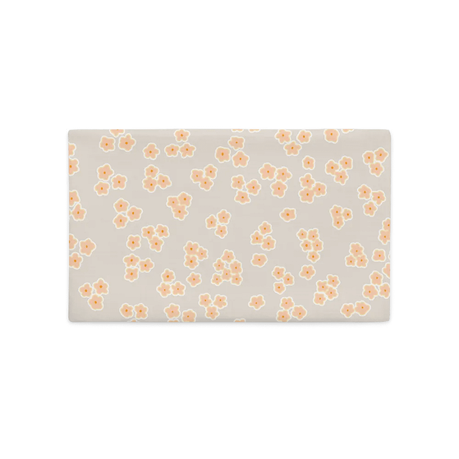 TINY DAISY PEACH PREMIUM Pillow Case product image (2)