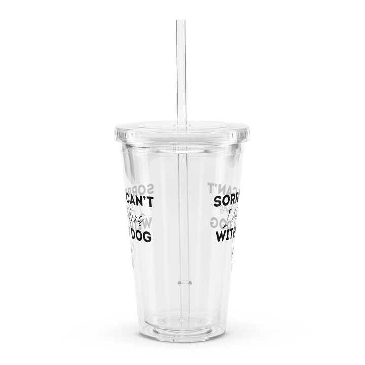 Dog Plans Tumbler product image (1)