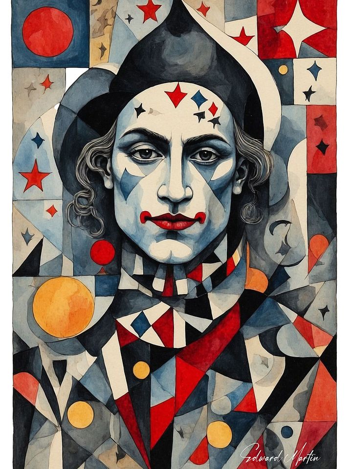 'Jester' by Edward Martin Poster product image (1)