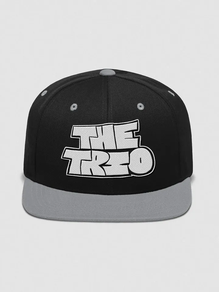 The Trio White Logo Snapback product image (1)