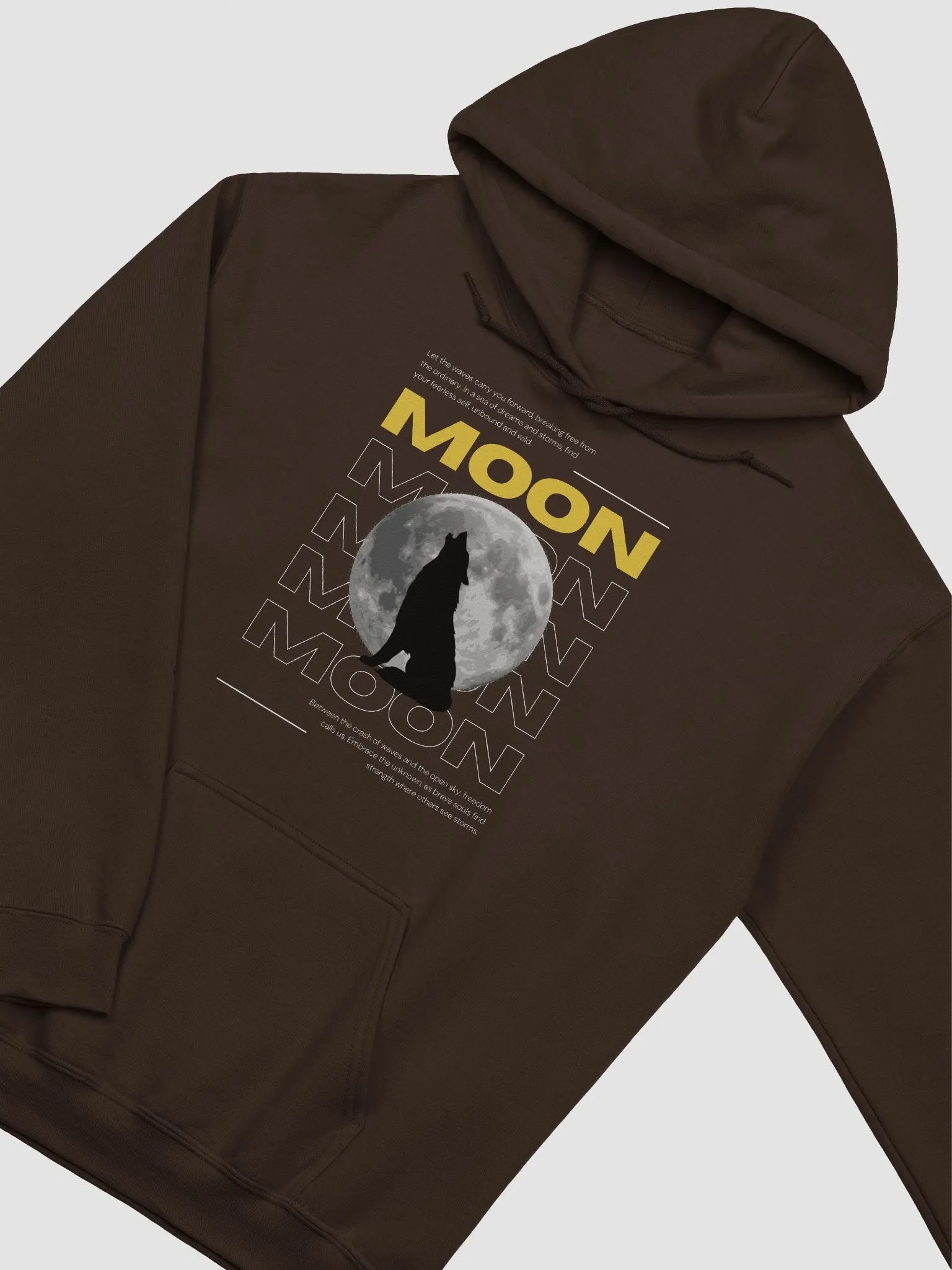 Howling Wolf Moon Hoodie product image (17)