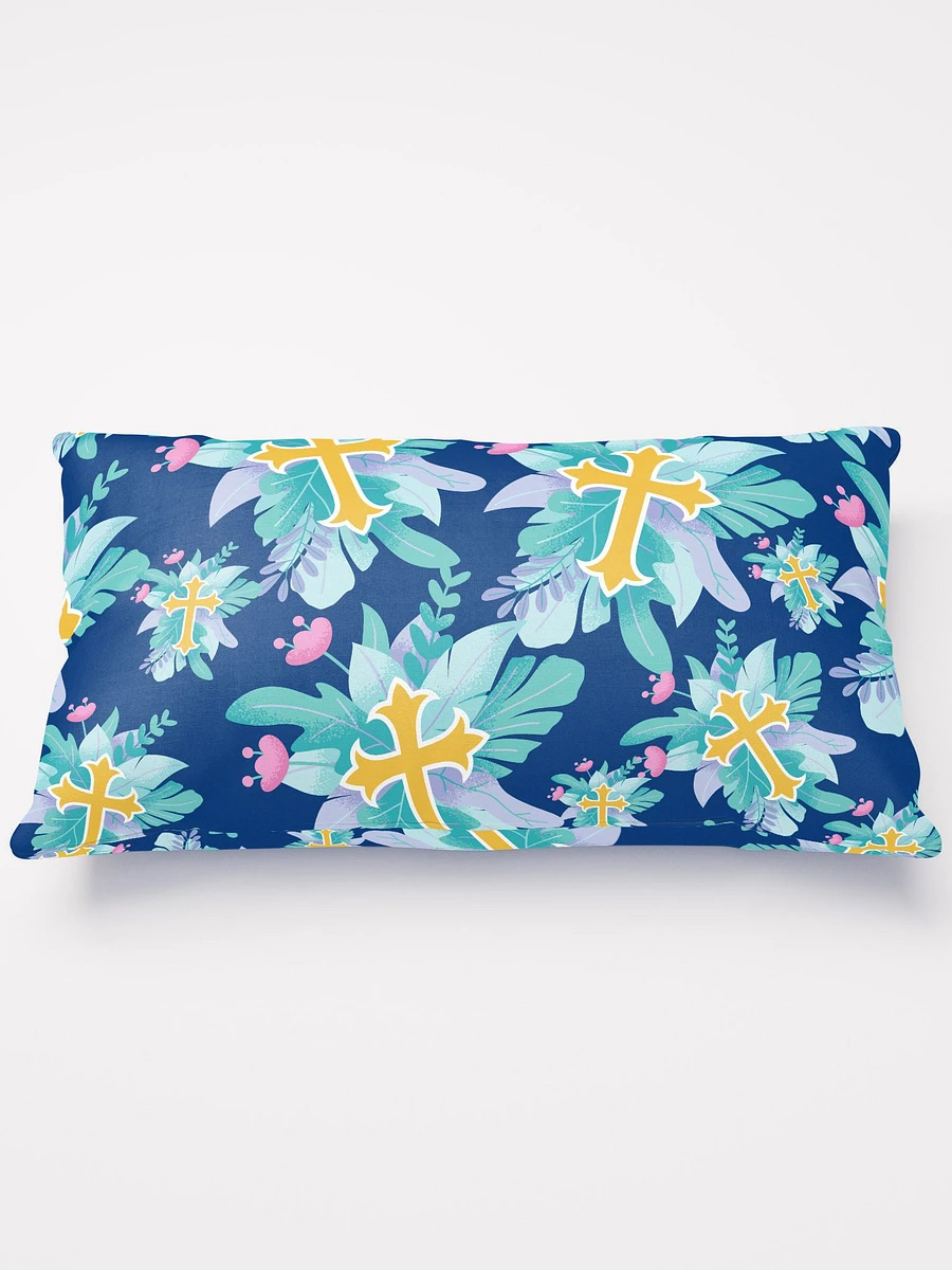 Floral Cross Patterned Pillow product image (2)