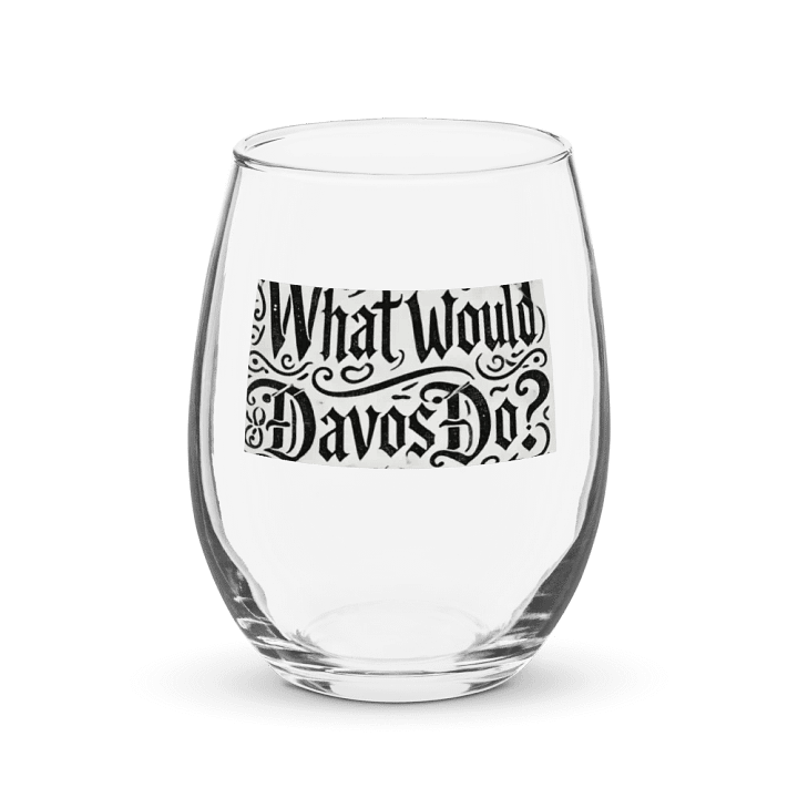 WWDD Stemless Wine Glass product image (1)