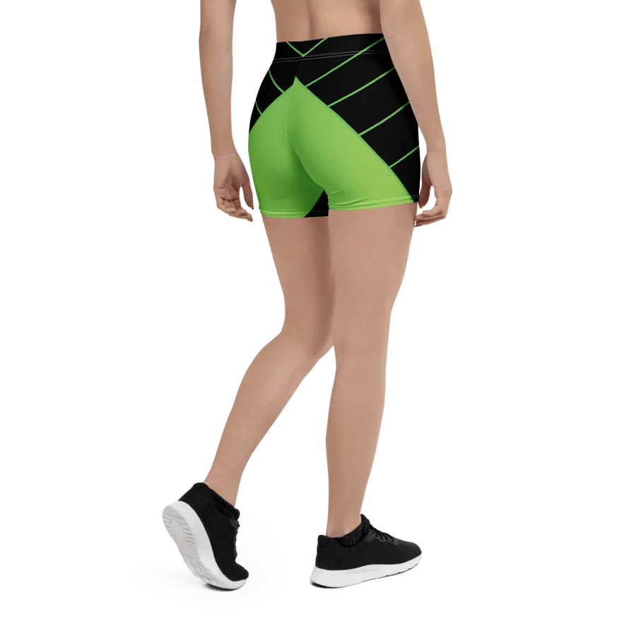 Symmetry in Green All-Over Print Shorts product image (2)