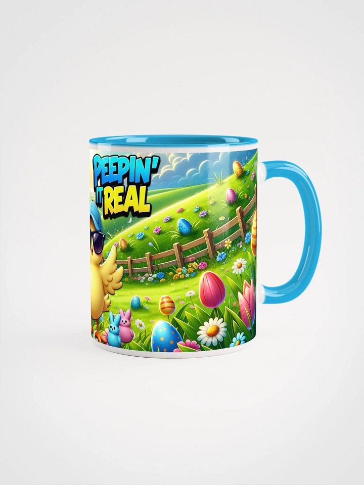 Peepin' it Real Easter Chick Ceramic Mug product image (2)