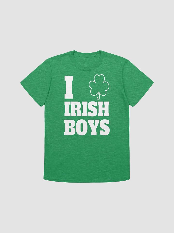 I Love Irish Boys T-Shirt – St. Patrick’s Day Tee product image (2)