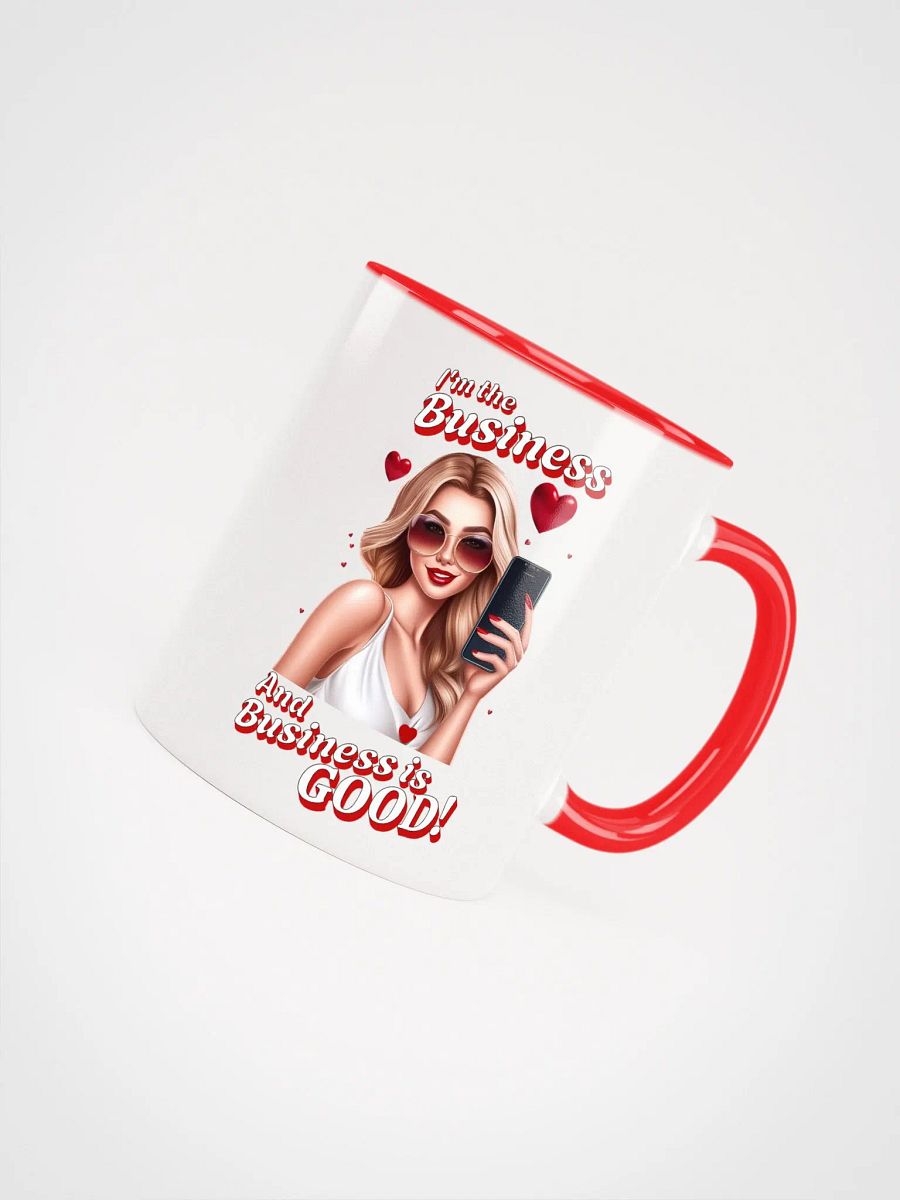 I'm The Business - Social Media Influencer - Ceramic Mug with Color Inside - v2 product image (22)