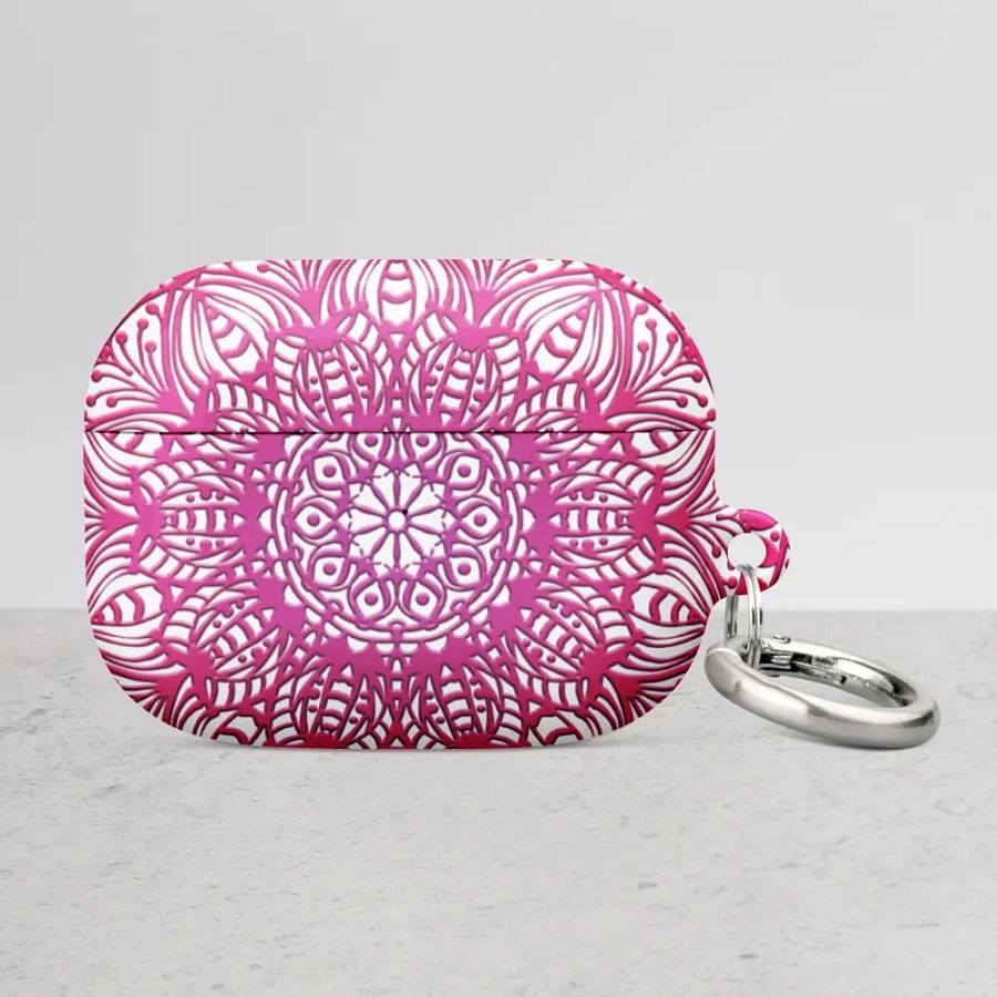 Pink Mandala case for AirPods product image (9)