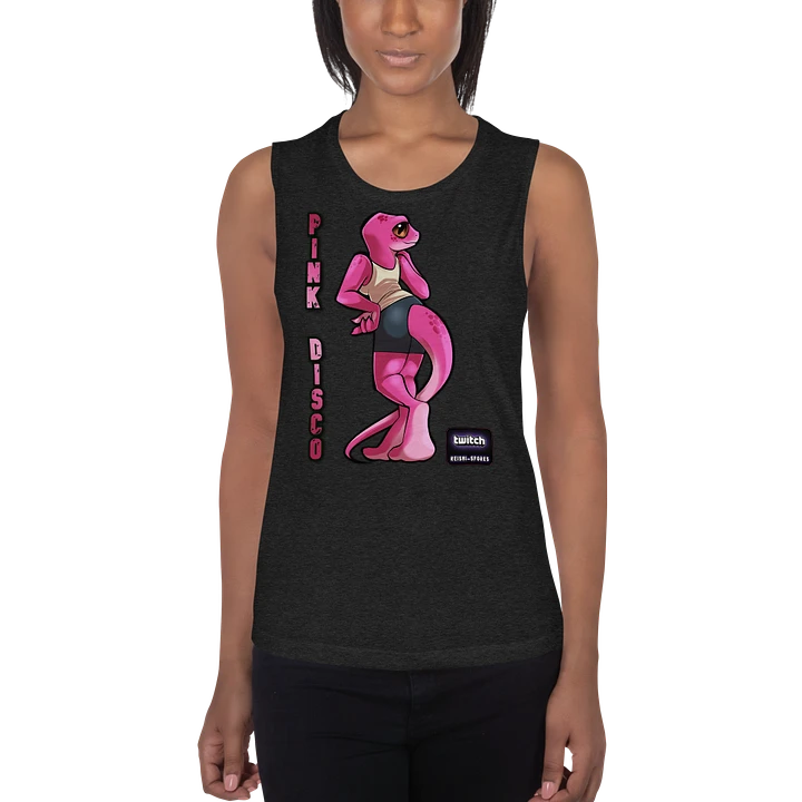 TWITCH - Pink Disco Muscle Shirt, Ladies product image (1)
