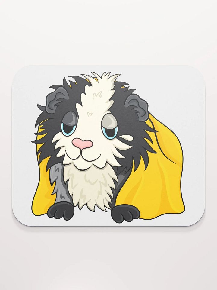 Mouse Pad Guinea Pig with Yellow Blanket product image (2)