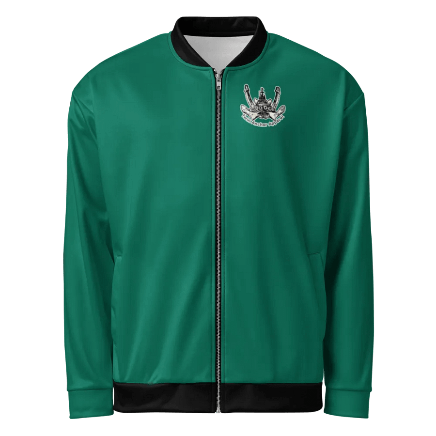 Twin Anchor Titan tug Teal Bomber Jacket product image (2)
