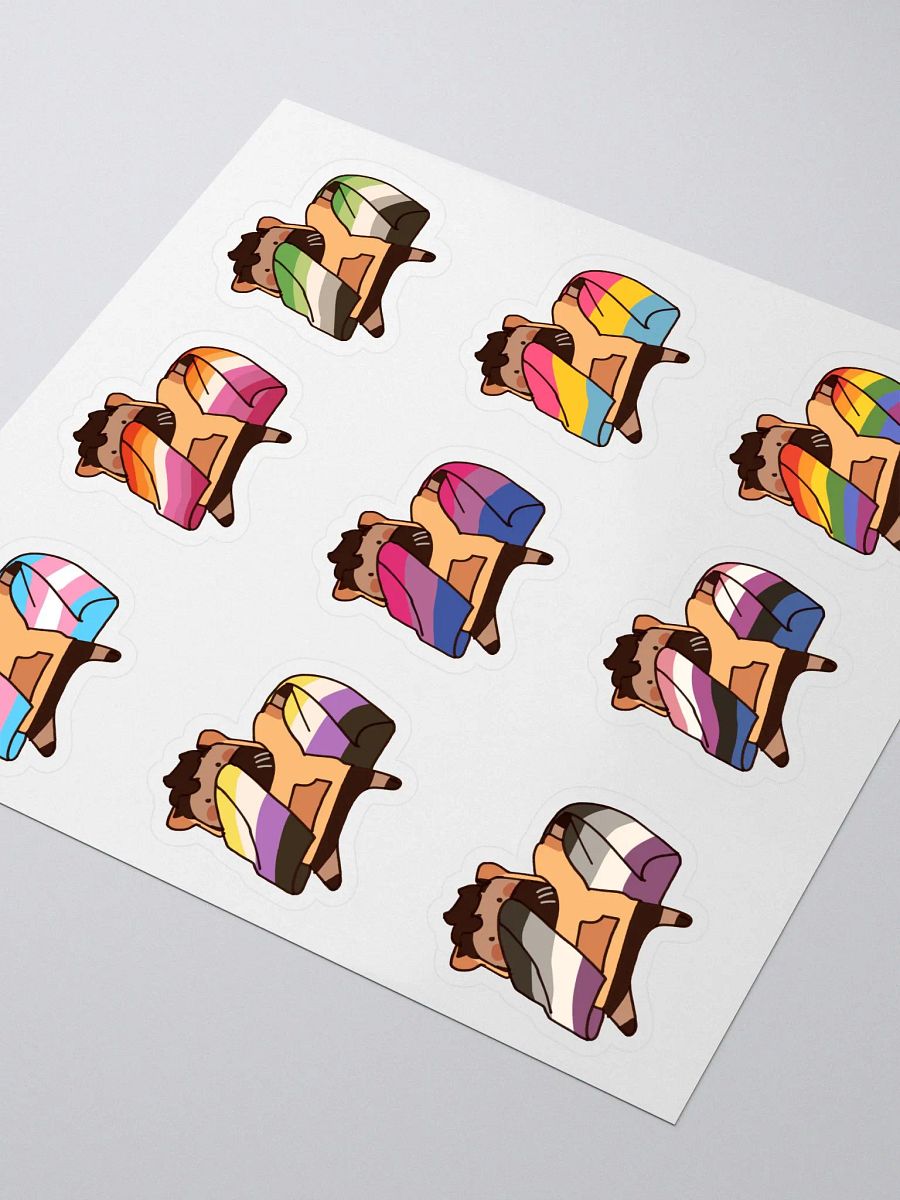 wolfy pride stickers :D product image (3)