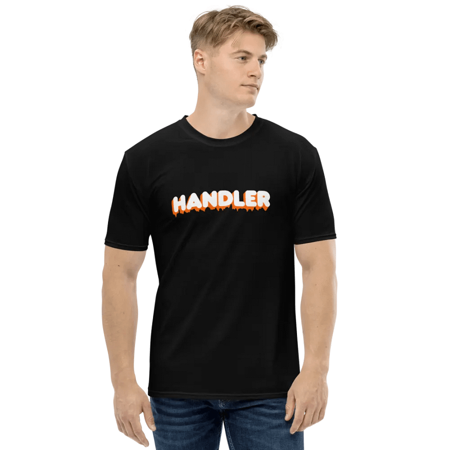 Identity Shirt - HANDLER - Black / Orange / White product image (3)