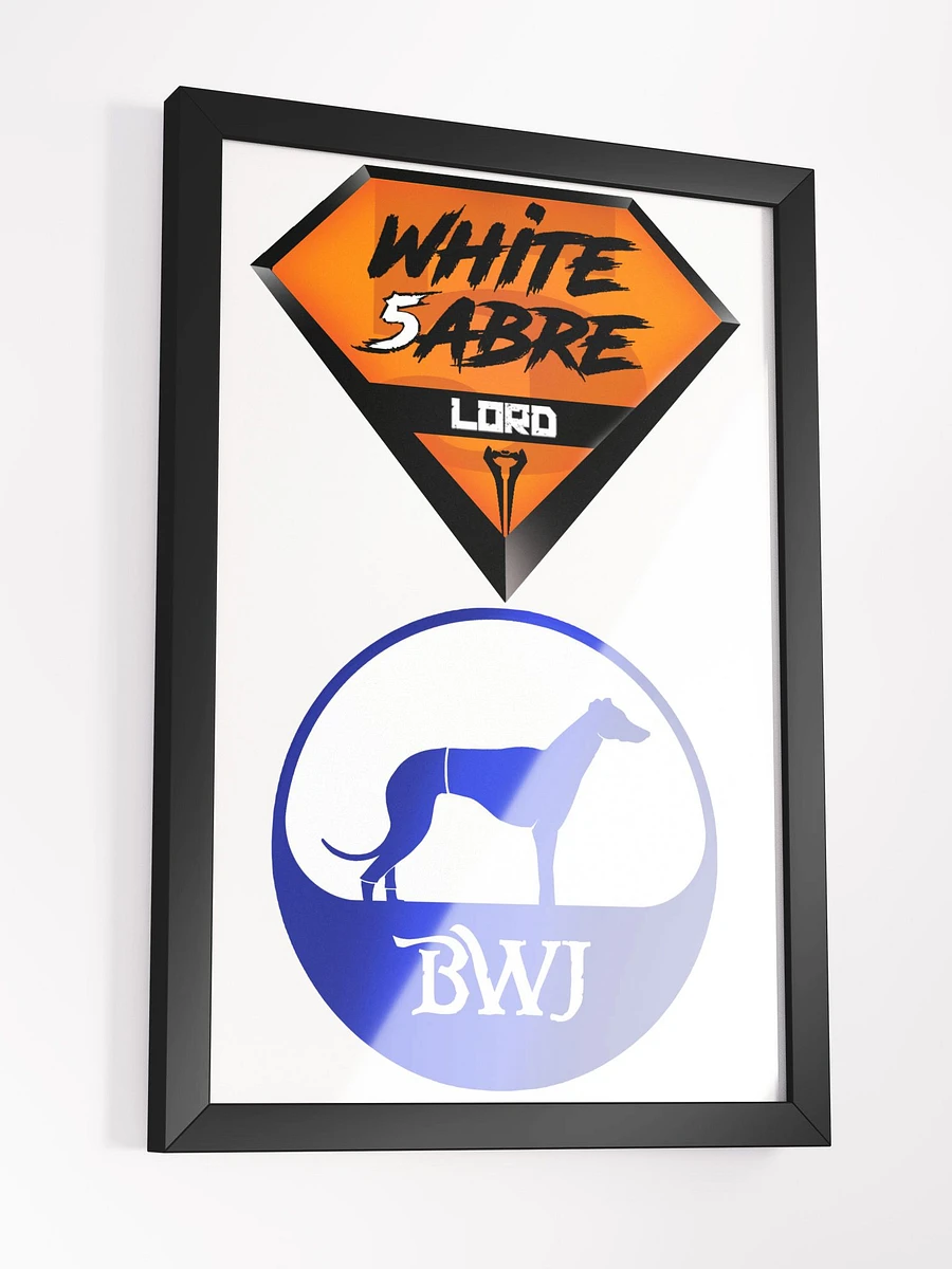 White5abre/BWJ Poster Framed product image (3)