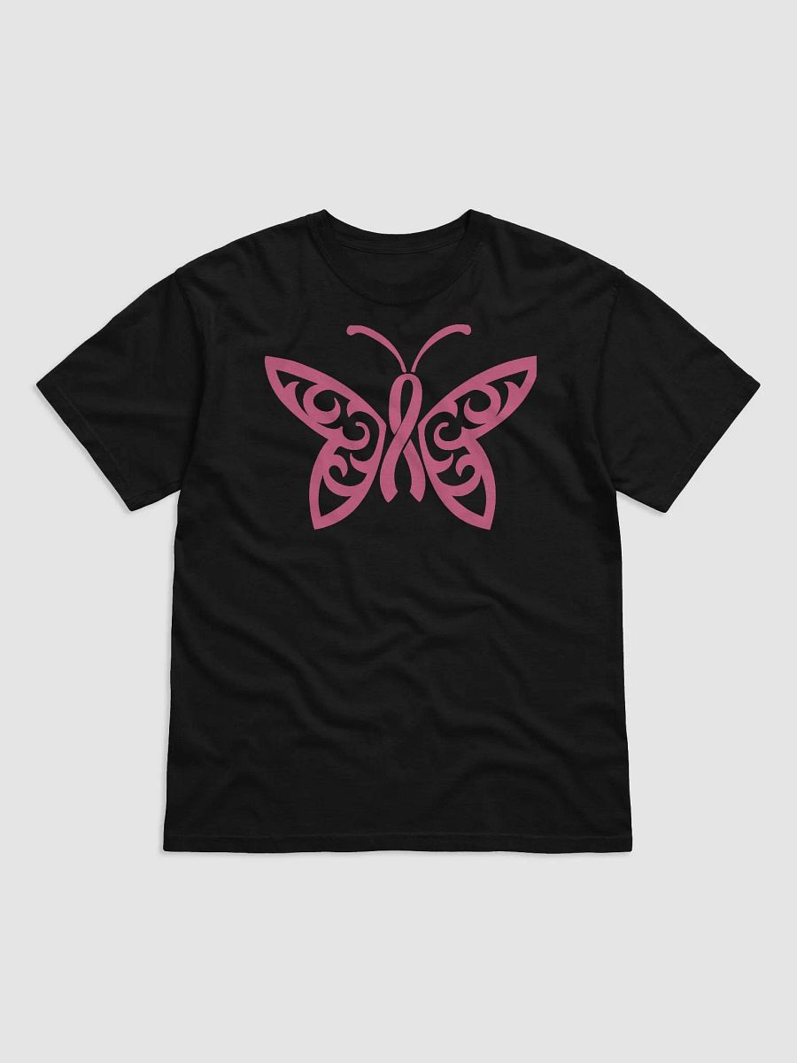 Butterfly Cancer Ribbon Tee product image (1)