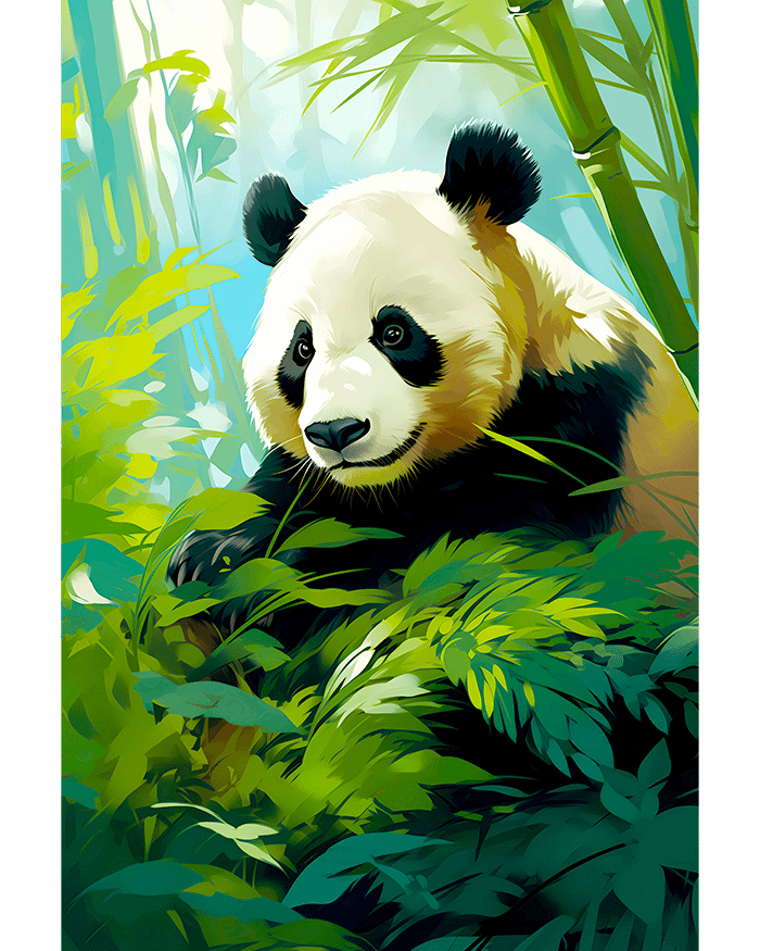 Panda Bear Poster product image (1)