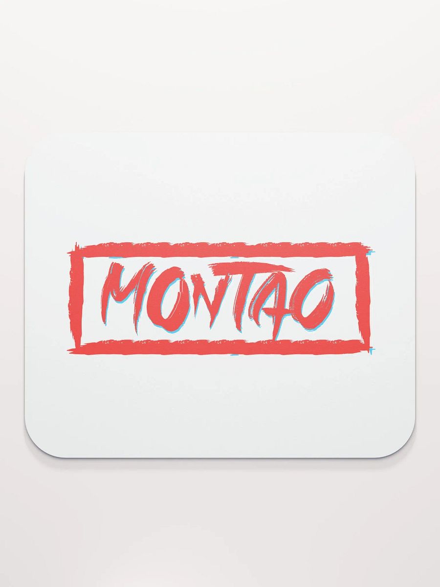 Classic Mouse Pad- Montao Logo Red product image (2)