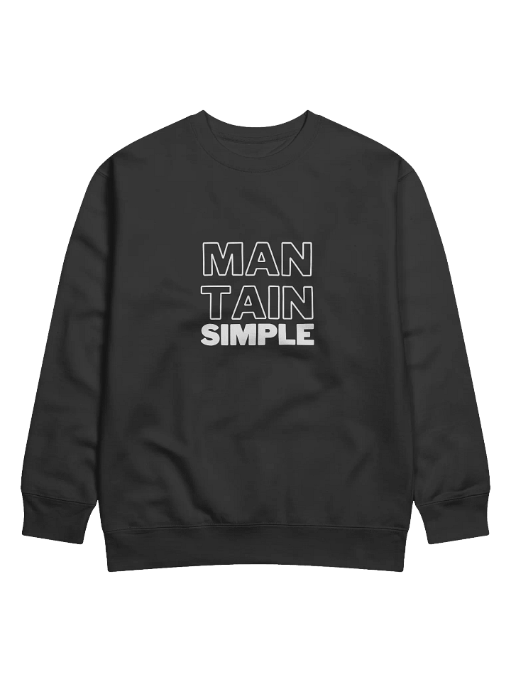 MANTAIN Bold Cotton Sweatshirt product image (3)