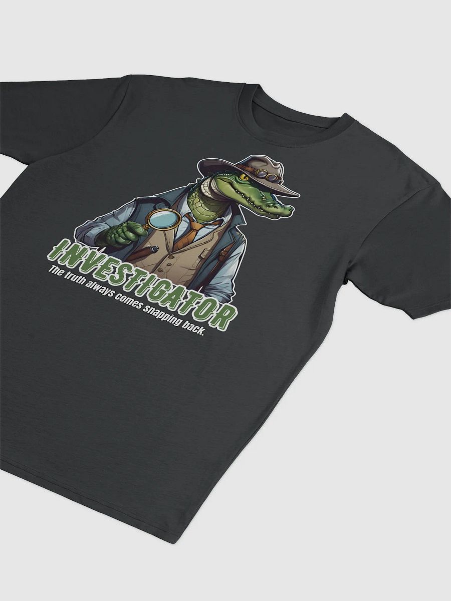Funny Alligator Investigator Crime Solver T-shirt product image (3)