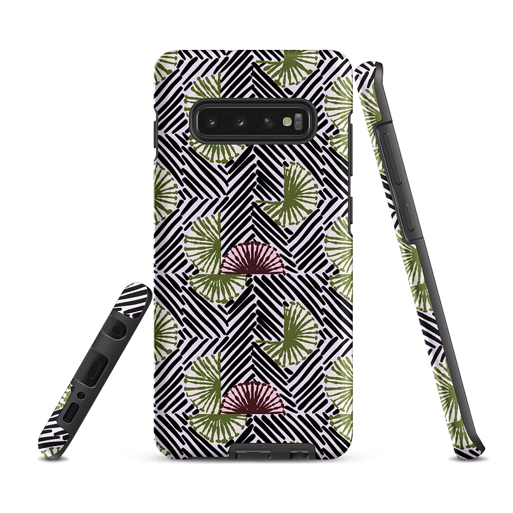 Afrococo Fan Stripes Geometric Tough Samsung® Case product image (3)