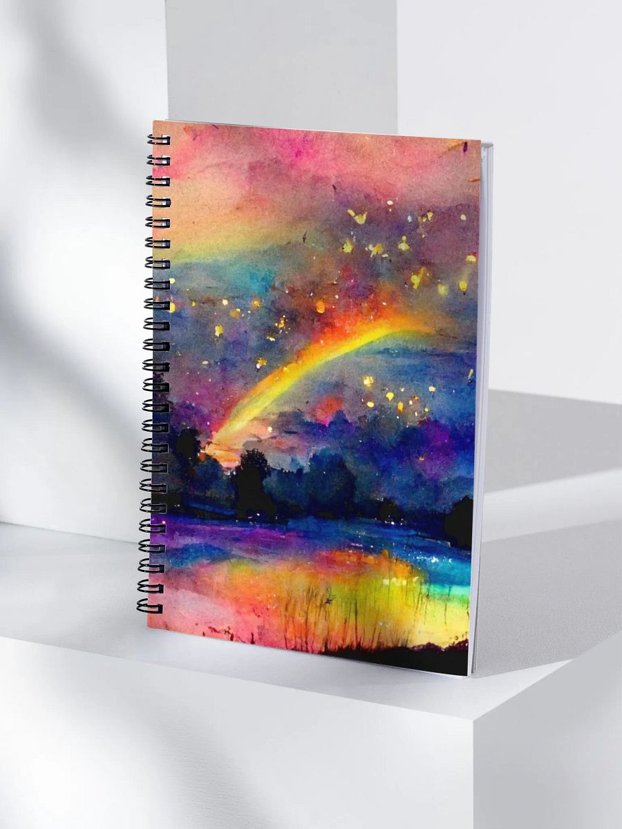 Dreamscape Reflections Spiral Notebook product image (4)