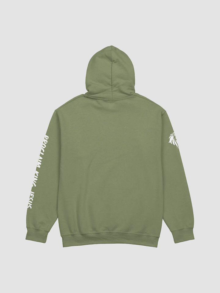 Jesus Hoodie (Military Green) product image (2)