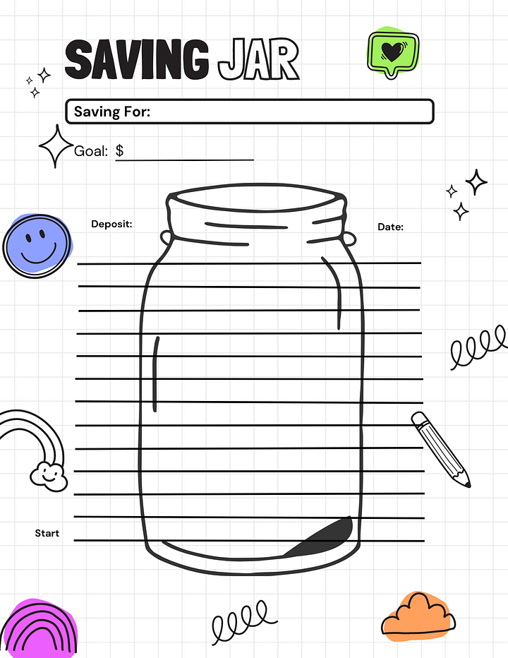 Monthly Goals Planner and Money Tracker product image (2)