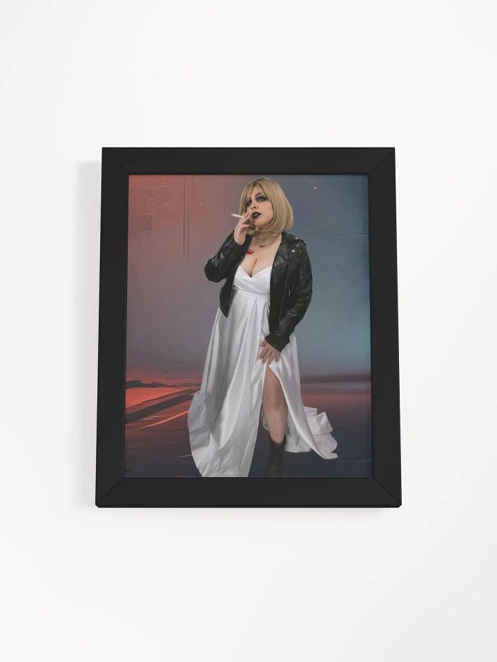Bride of Chucky Smoking Framed Print product image (1)