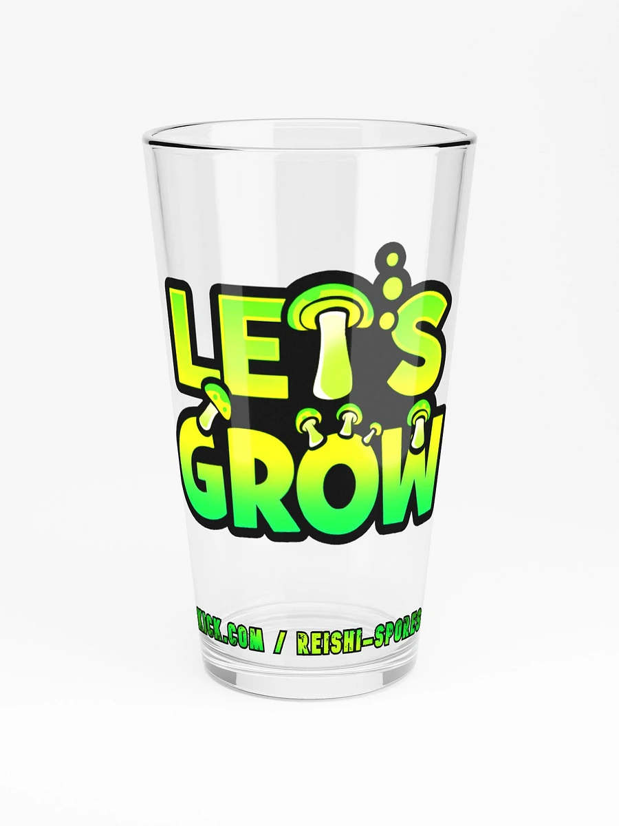 KICK - Let's Grow Pint Glass product image (3)