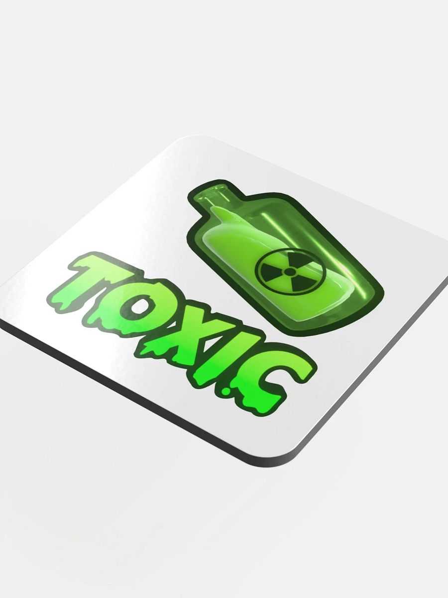 Glowing Toxicity Cork Coaster product image (4)