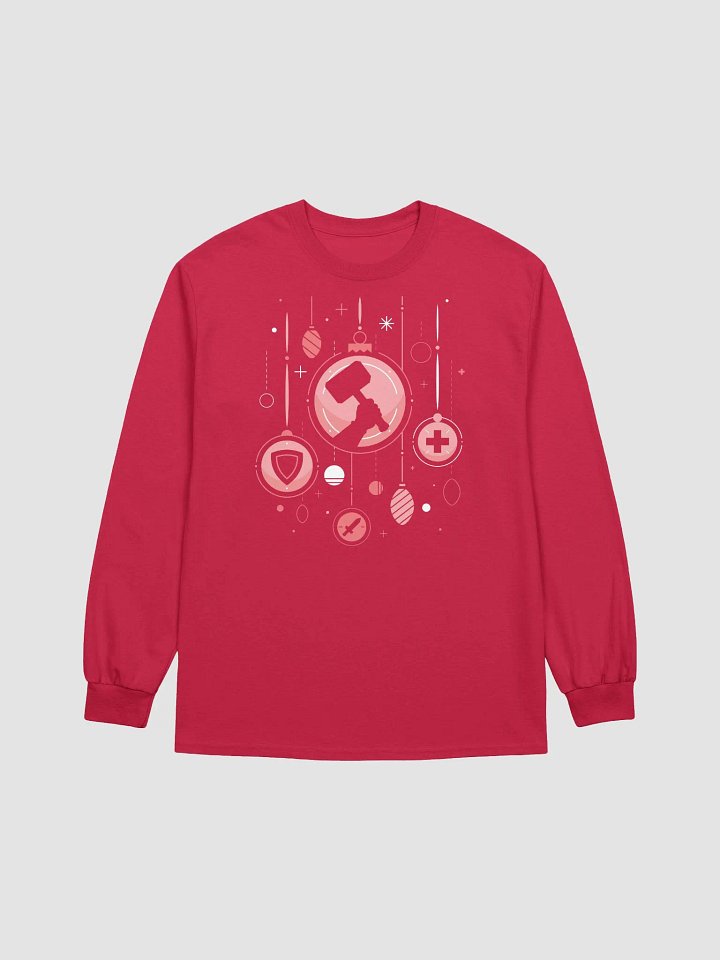 Ornaments Long Sleeve Red product image (1)