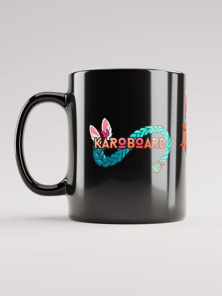 Karo Rave Black Glossy Mug product image (1)