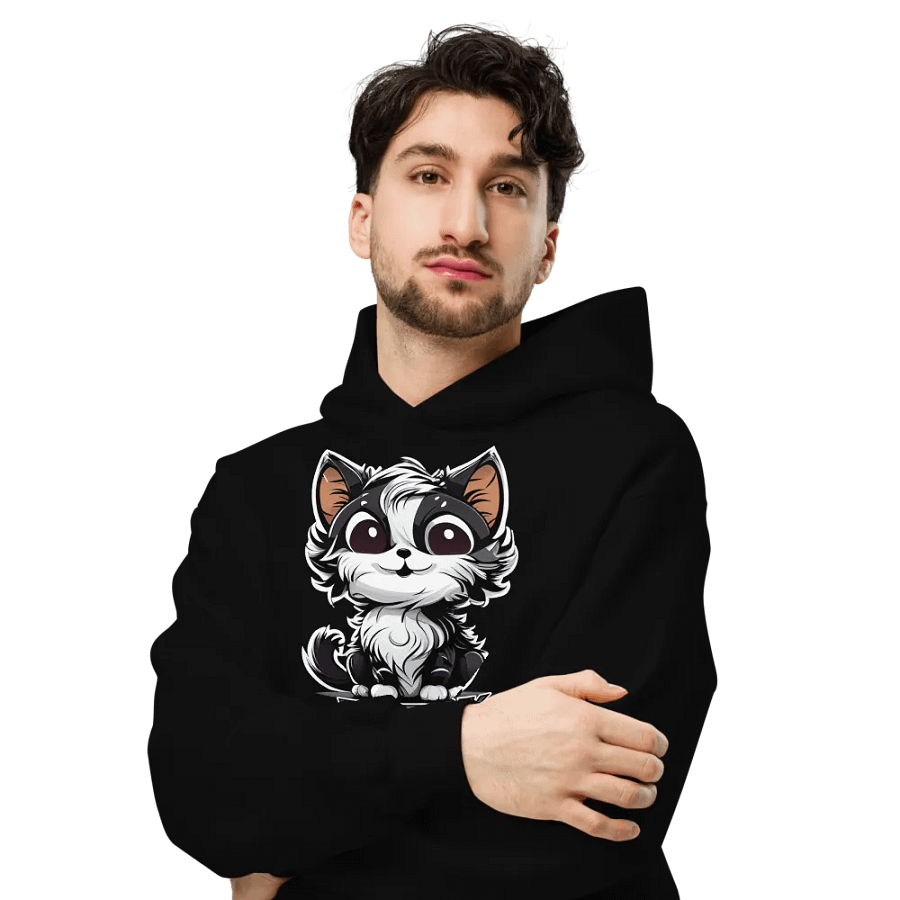 Buddy AS Colour Unisex Premium Oversized Hoodie (PRINTED) product image (7)