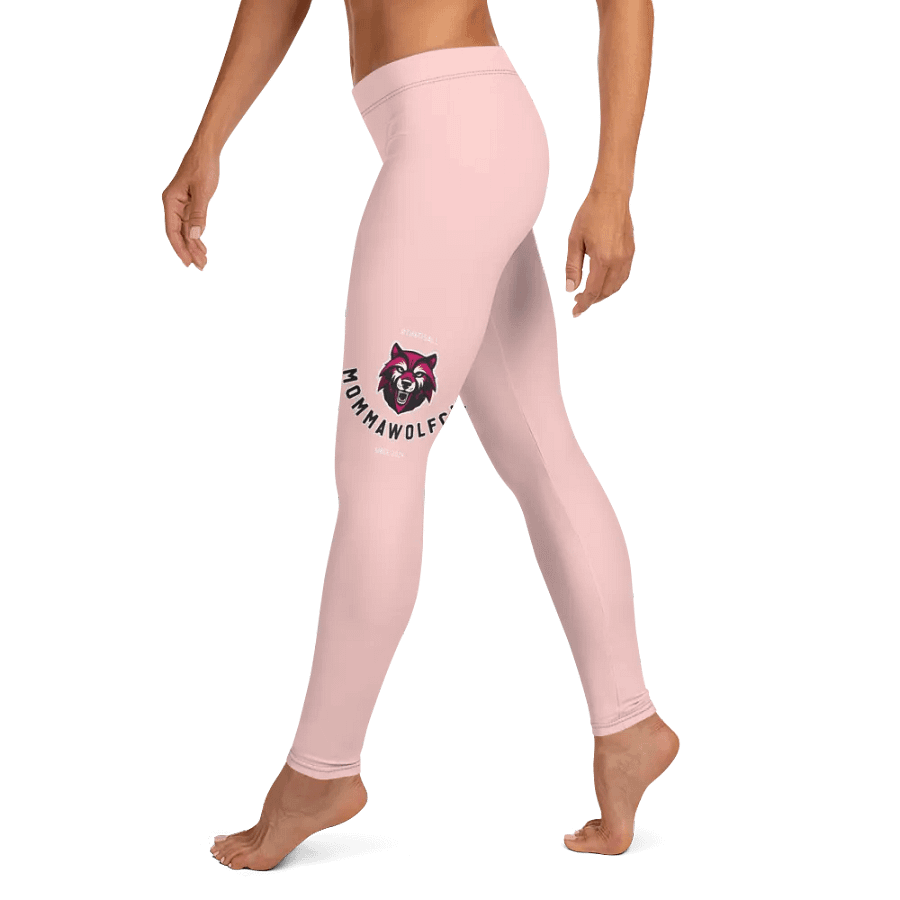 MOMMAWOLFCAT Logo All-Over Print Leggings product image (10)