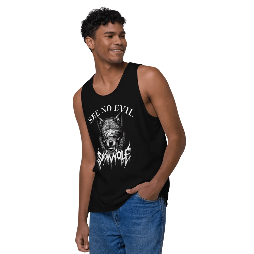 SEE NO EVIL A-SHIRT (metal series) product image (8)