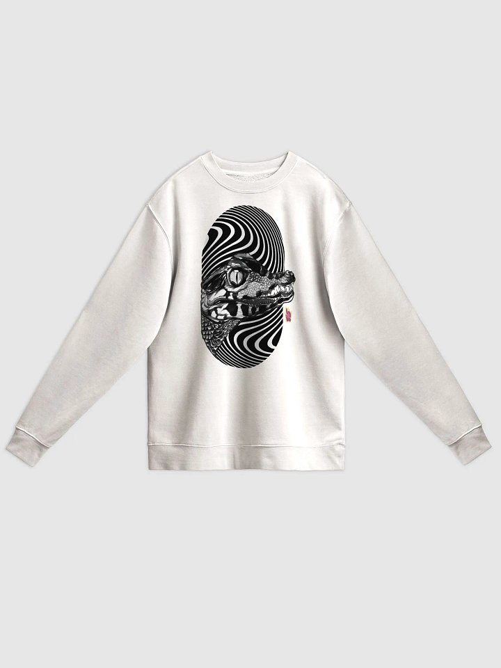 (sudadera) SUMINAGASHI BLACK CROCODILE product image (1)
