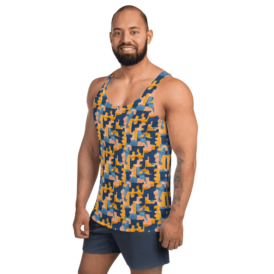 Flowing Shapes | Men´s Tank Top product image (1)