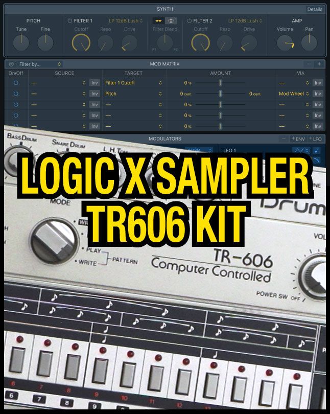 Logic X Sampler: TR606 Kit product image (1)