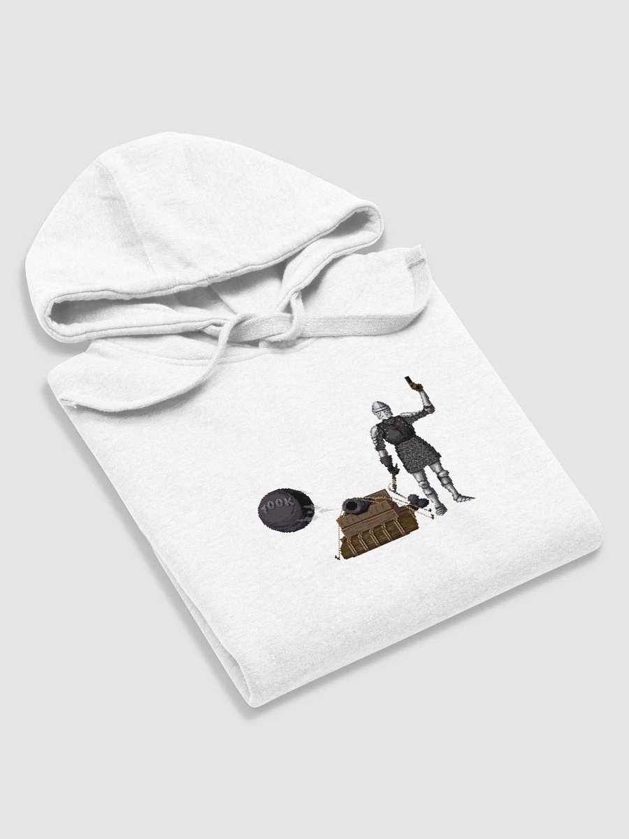 The 100K Pounder Hoodie (White) product image (6)