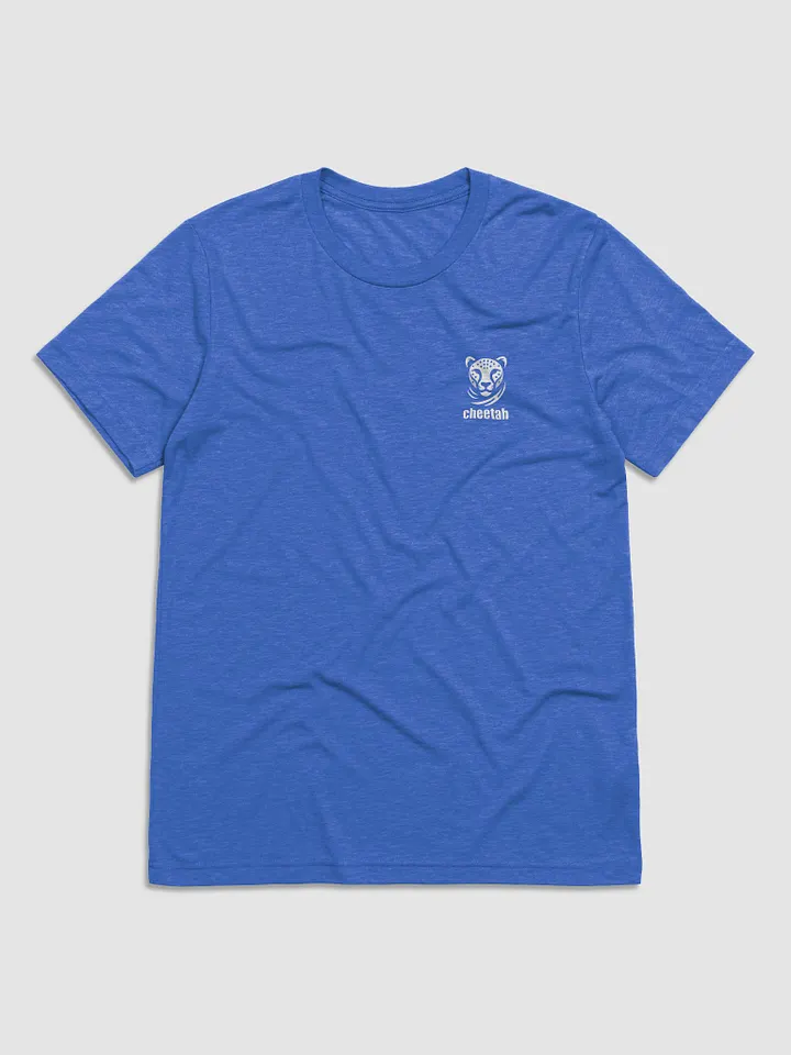 Cheetah sport T-Shirt Blue (white logo) product image (1)