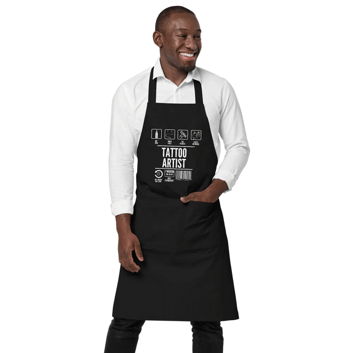 "Tattoo Artist Label" Apron product image (1)