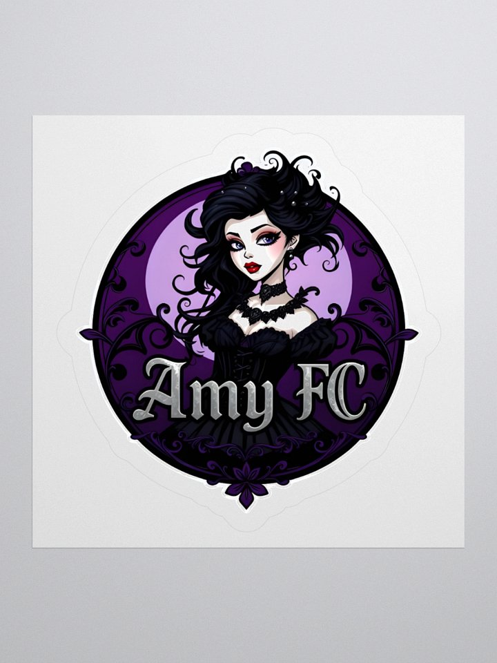 AMY FC (SINGLE) KISS CUT STICKER product image (1)