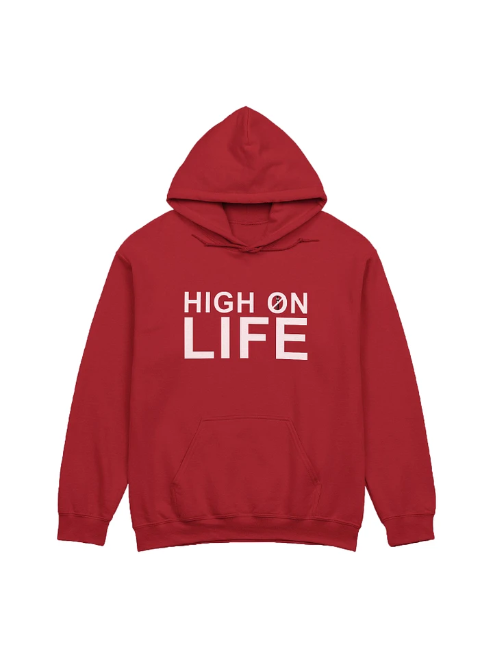 High On Life Red Hoodie product image (1)