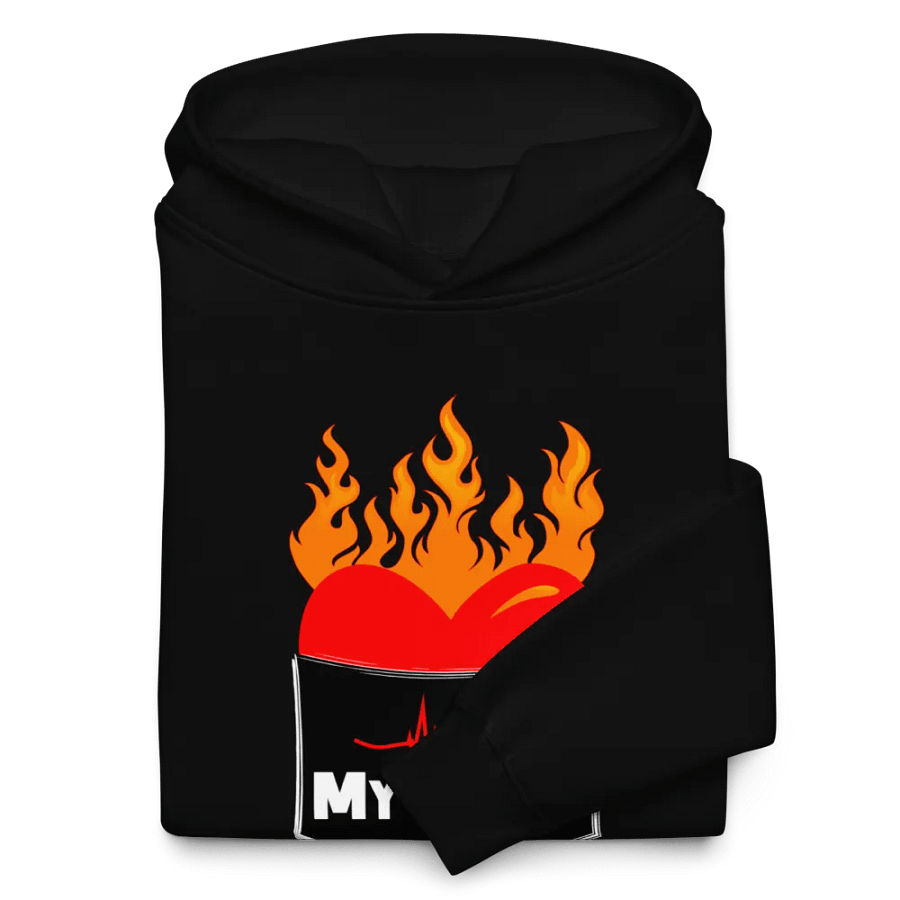 My heart unisex hoodie product image (11)