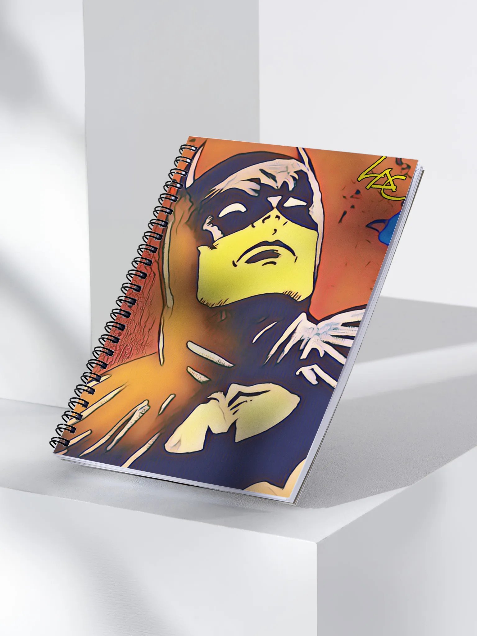 Bat Guy Lit Up Spiral Notebook 140 Pages product image (3)
